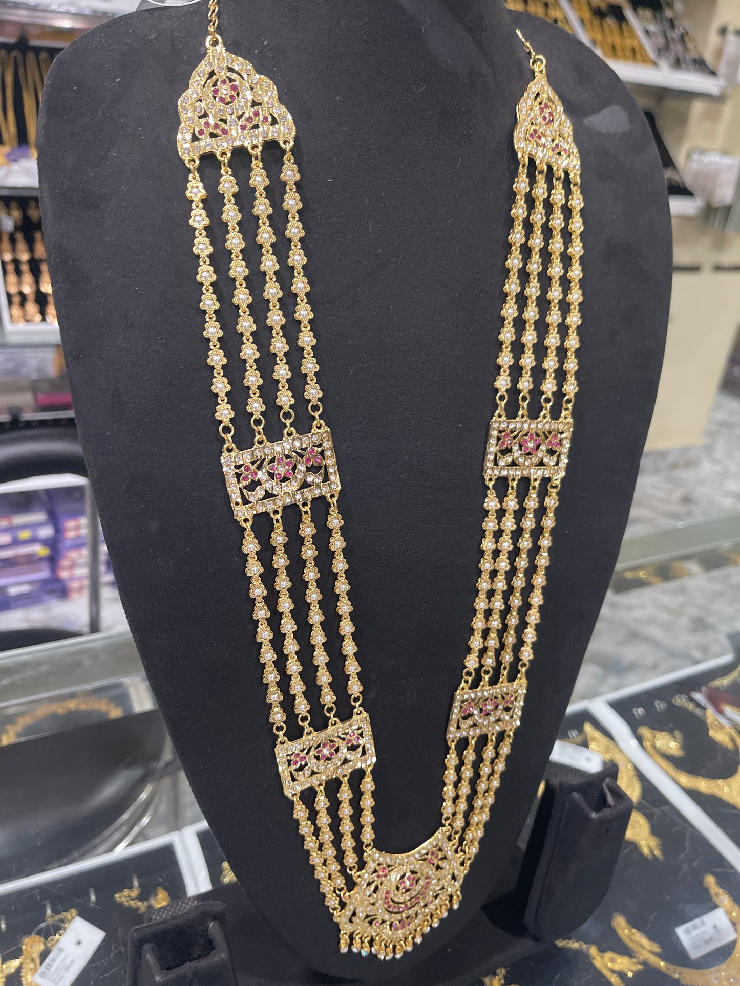 Phool Haar,Gold color
