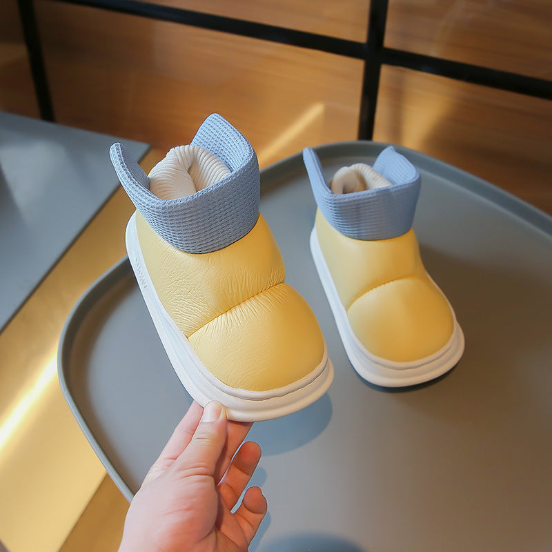 Shoes Korean Boys Wear Cotton Boots