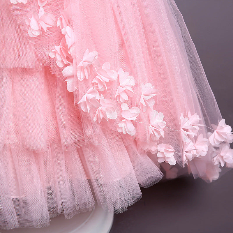 Personalized Girls' Lace Pettiskirt Children's Dress