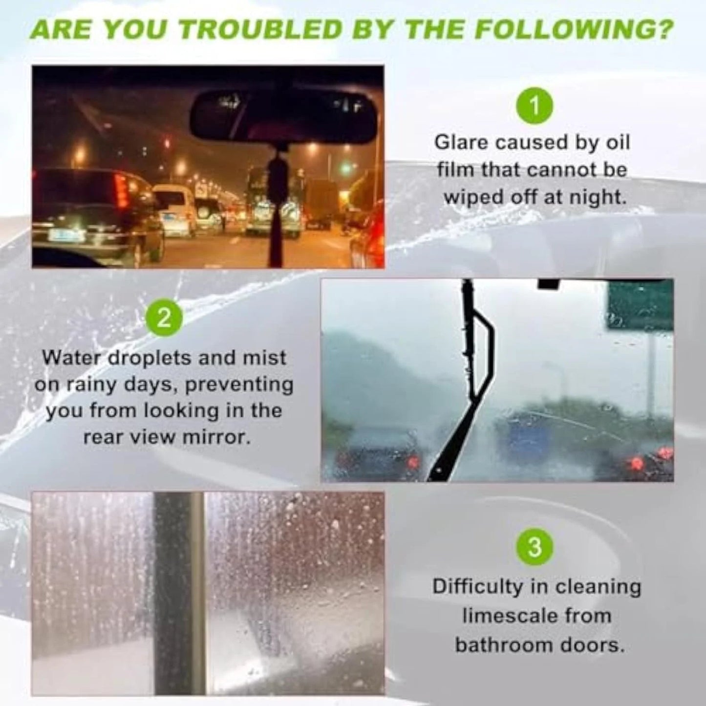 Windshield Cleaner, Dry Shop Glass Cleaner, Dry Window Cleaner, Car Window Cleaning Brush, Automotive Oil Film Cleaning Brush, Universal Glass Cleaner