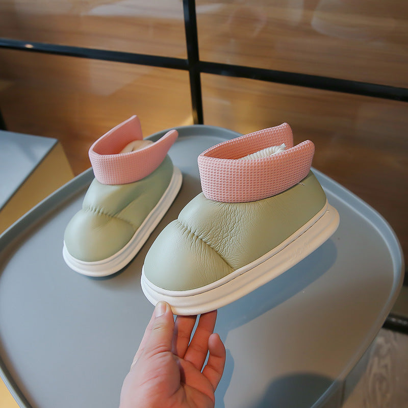 Shoes Korean Boys Wear Cotton Boots